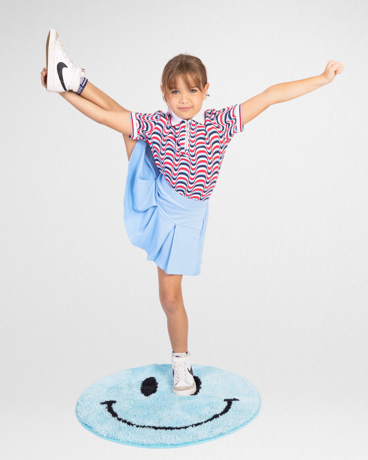 Love Street Skort - Caro Blue