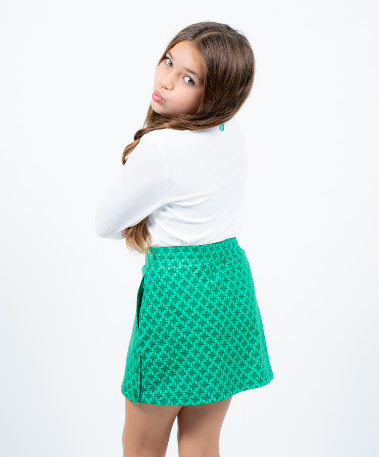 Alice Skort - Geometric Floral