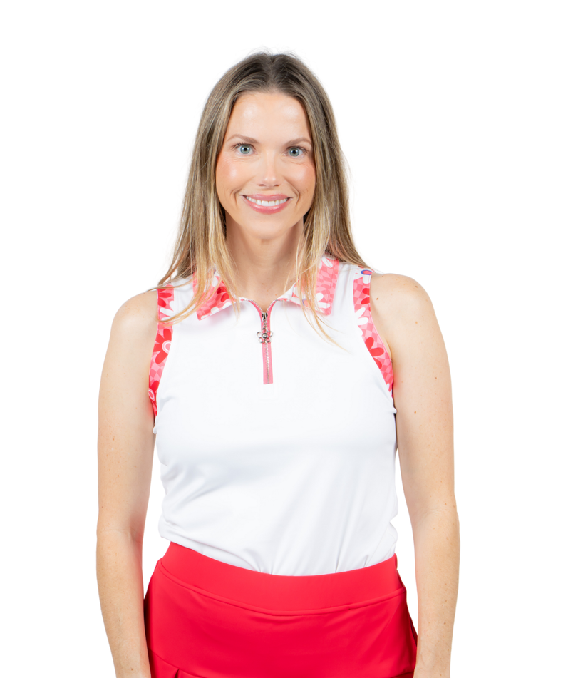 Birdie Vibes Sleeveless Polo