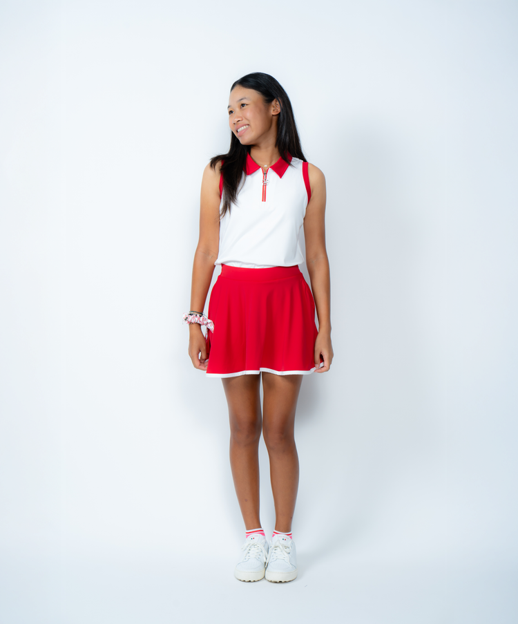 Birdie Vibes Sleeveless Polo