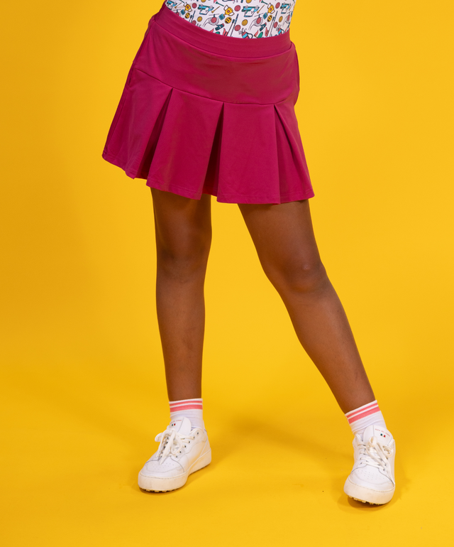 Love Street Skort -Magenta
