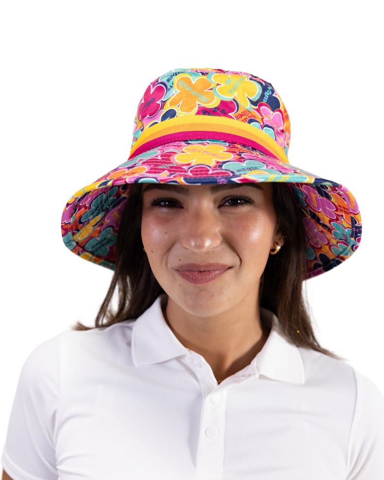 Bucket Hat - Marie Birdie Flowers