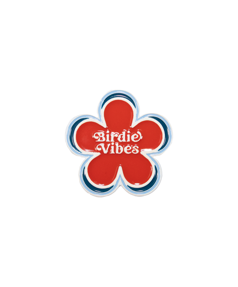 Birdie Vibes Ball Marker + Hat Clip