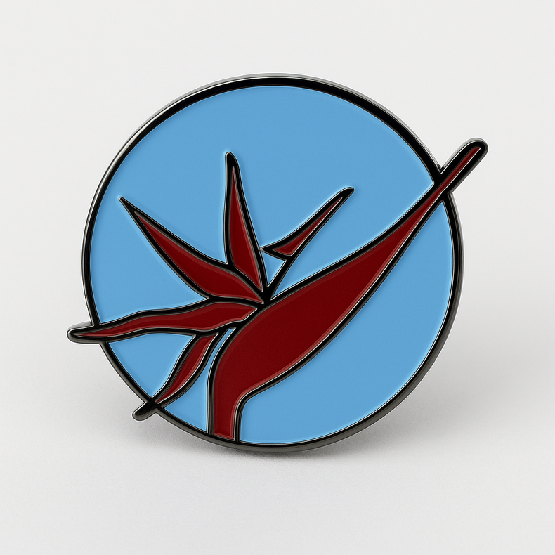 Marie Birdie RWB Ball Marker + Hat Clip