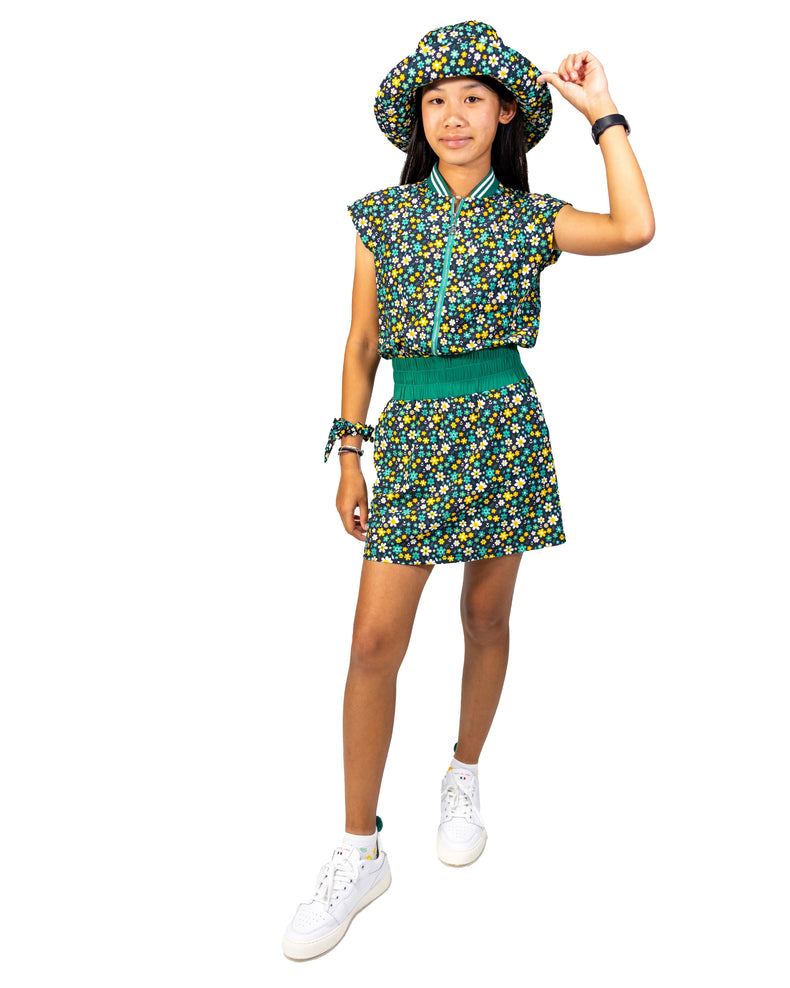 Patti Dress - Green Garden