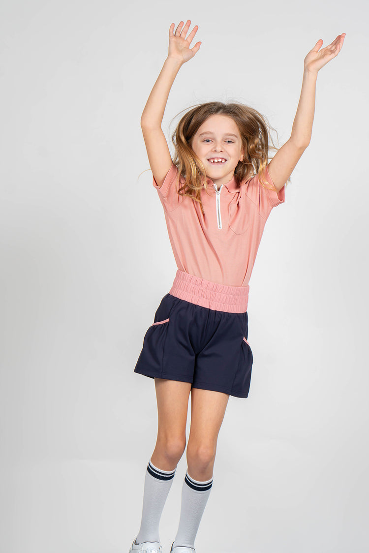 Girl Power Short - Navy