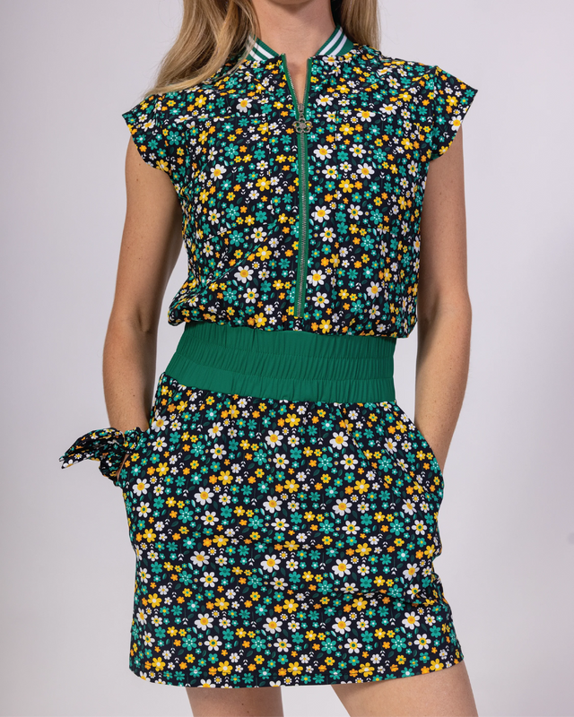 Patti Dress - Green Garden