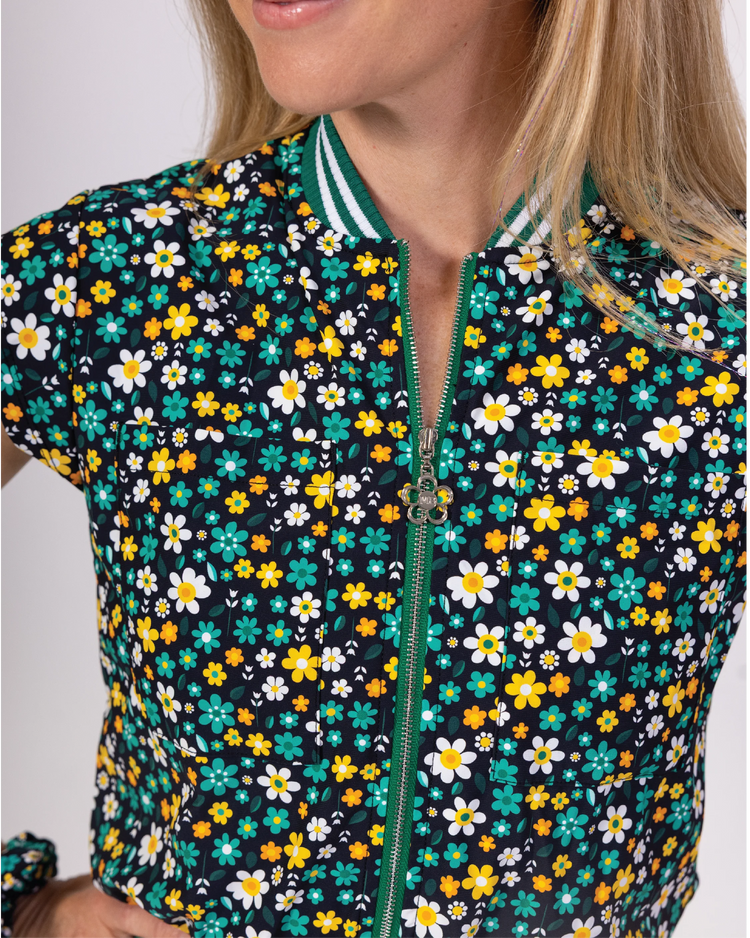 Patti Dress - Green Garden