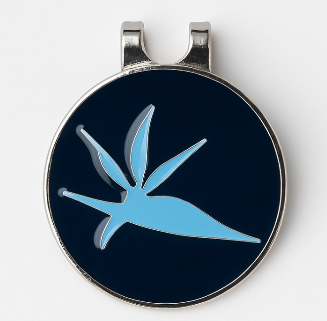 Marie Birdie RWB Ball Marker + Hat Clip