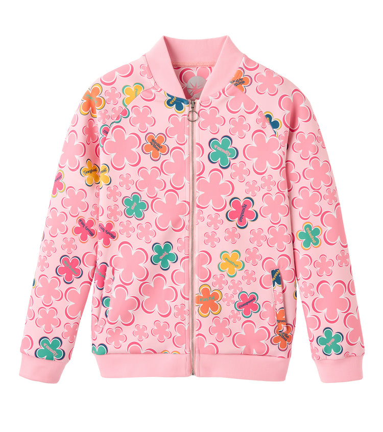 Slay It Jacket - Pink Flowers