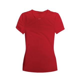Basic Tee Red — Golf Tee, front view, flat lay