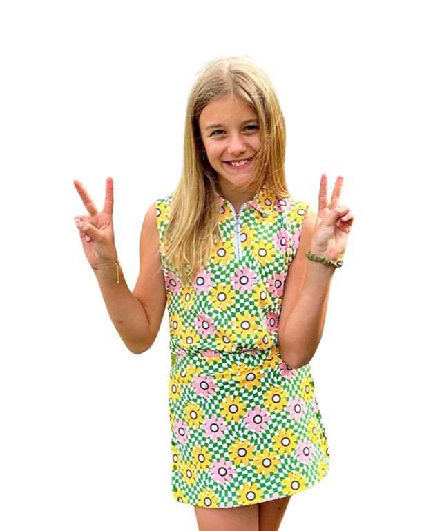 Hazy Sleeveless PoloPolo