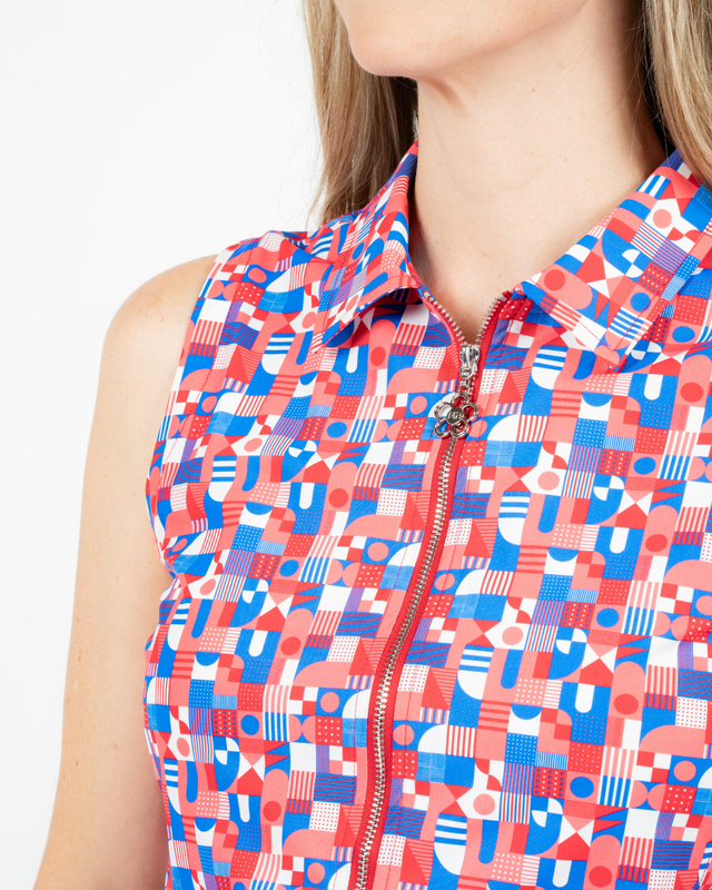Liberty Dress TW Red Mosaic 2