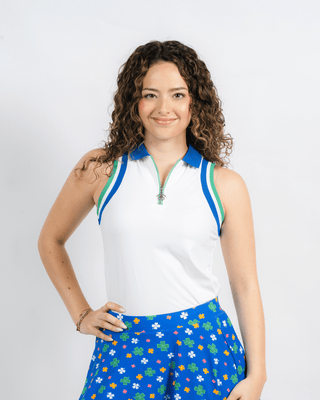 Love SL Polo White — Women's Golf Polo