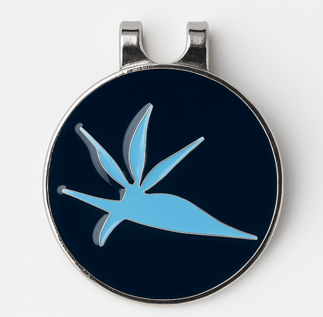 Marie Birdie RWB Ball Marker + Hat ClipBall markers