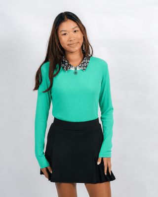 RB LS Shirt - Jade GreenLong Sleeve Top