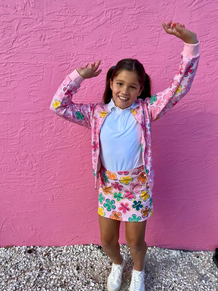 Slay It Jacket - Pink Flowers