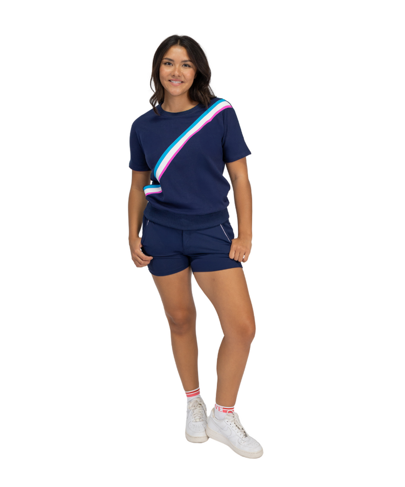 Bogey Free Tee- Navy