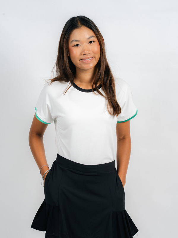 Bling Vibes Tee - White / Green