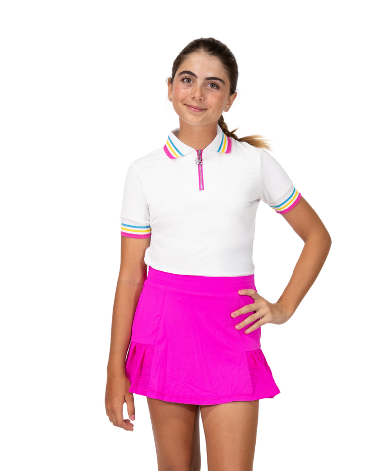 Birdie Polo - White