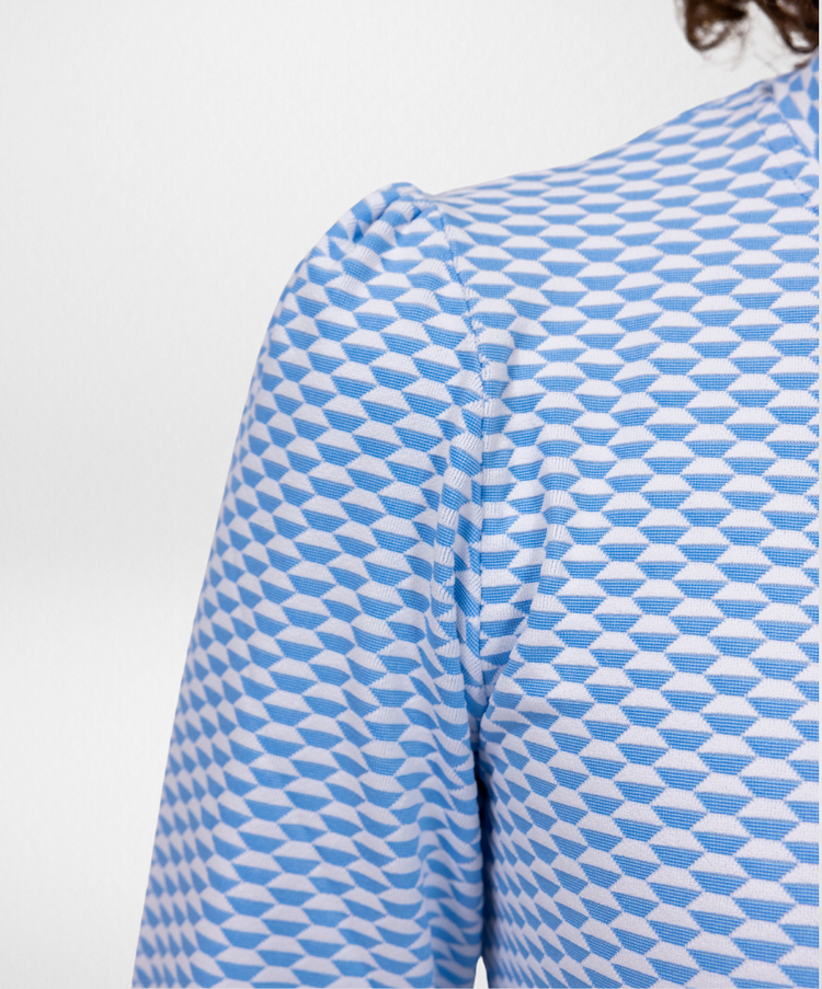 Love Street Lightweight Top - Caro Blue