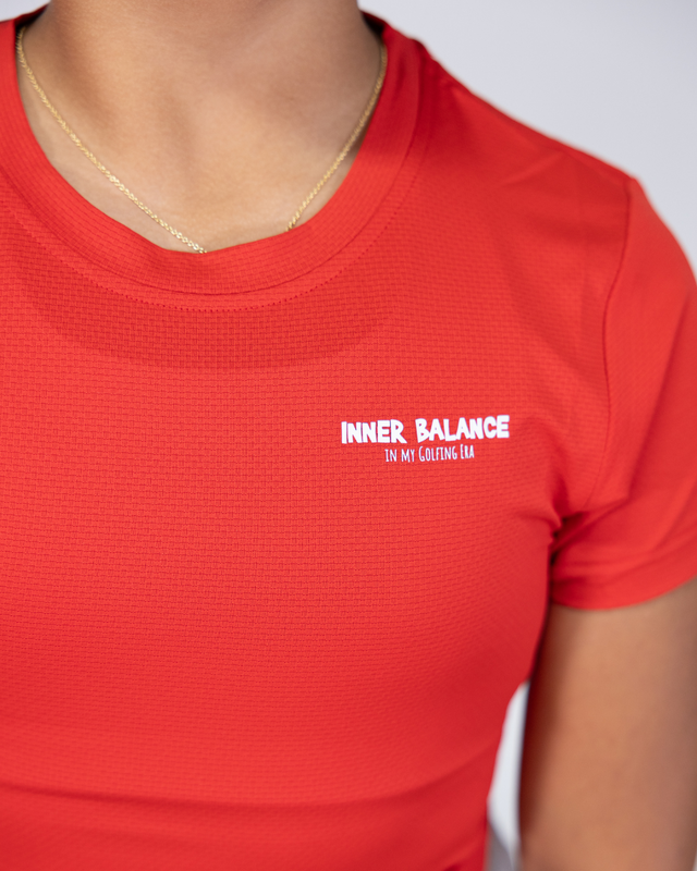 Golfing Era Tee - Red