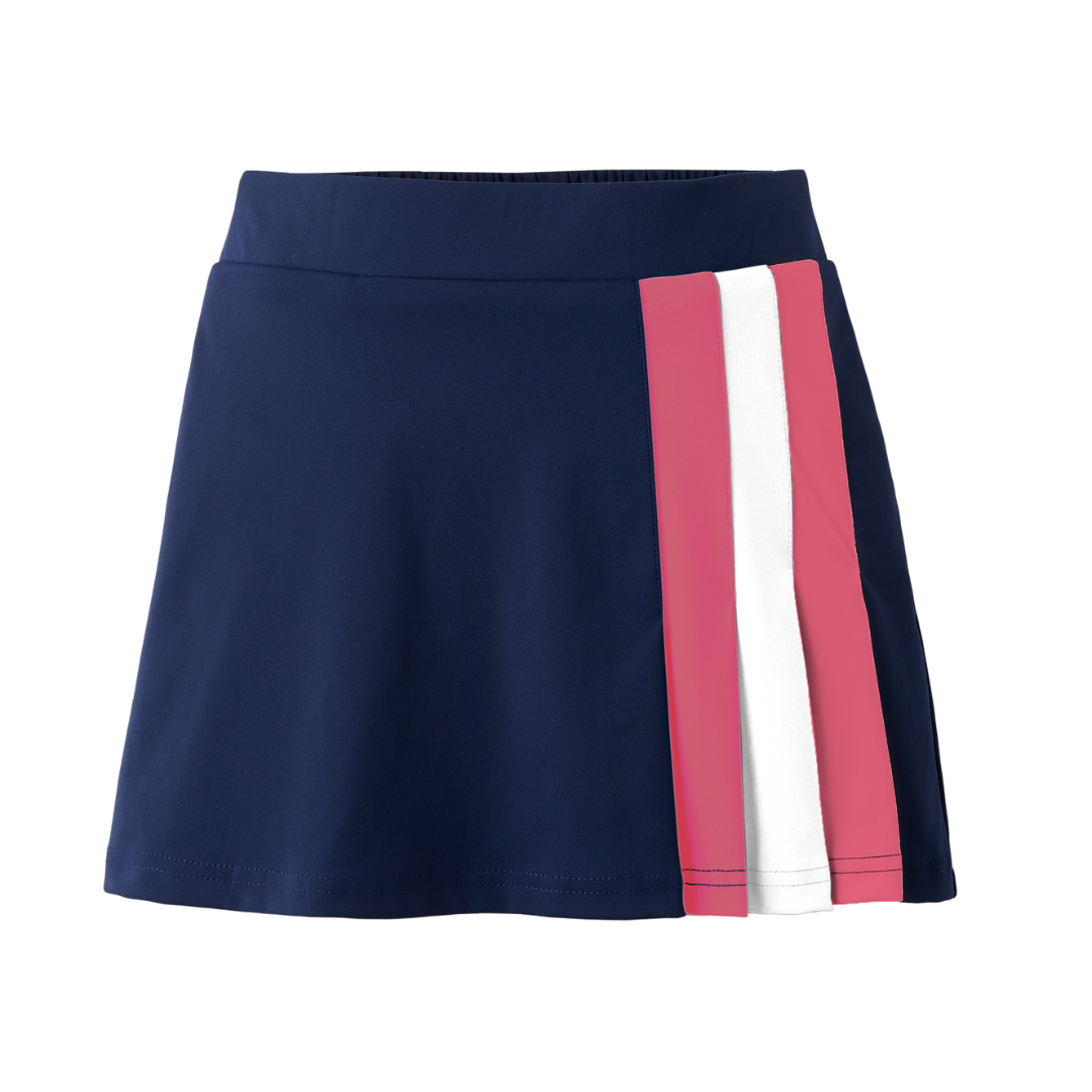 Cinnamon Girl Skort - Navy / Rose Pink