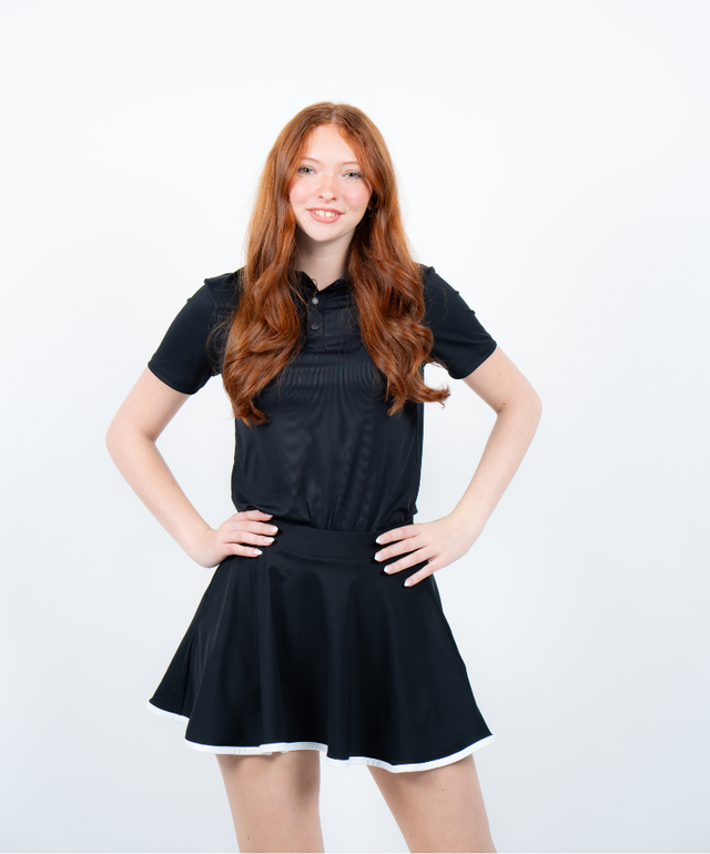 Golden Skort - Black