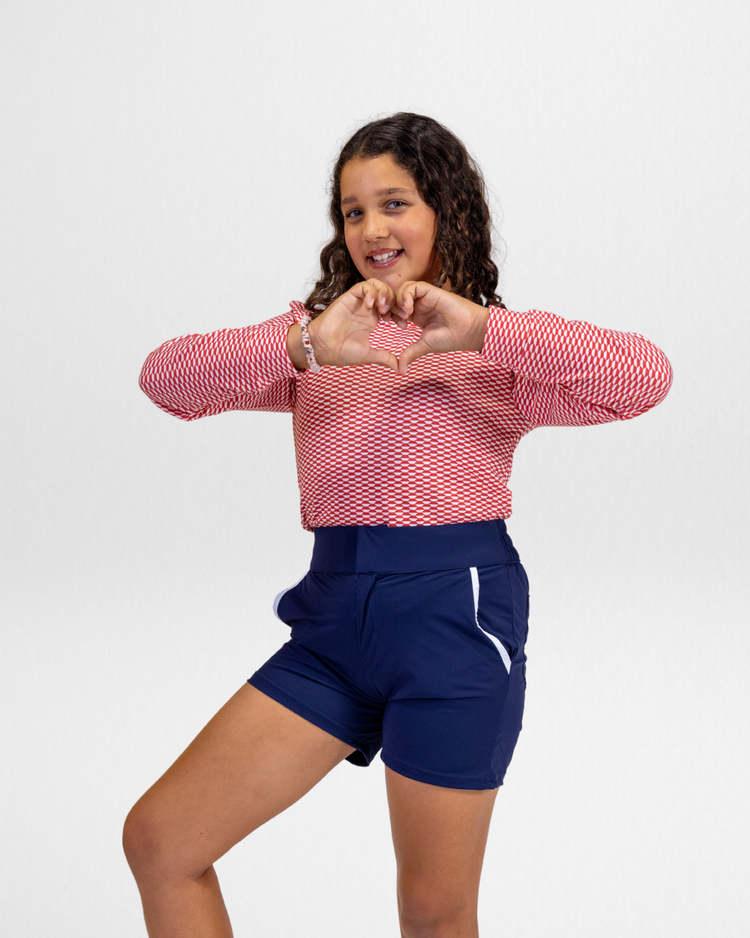 Love Street Lightweight Top - Red