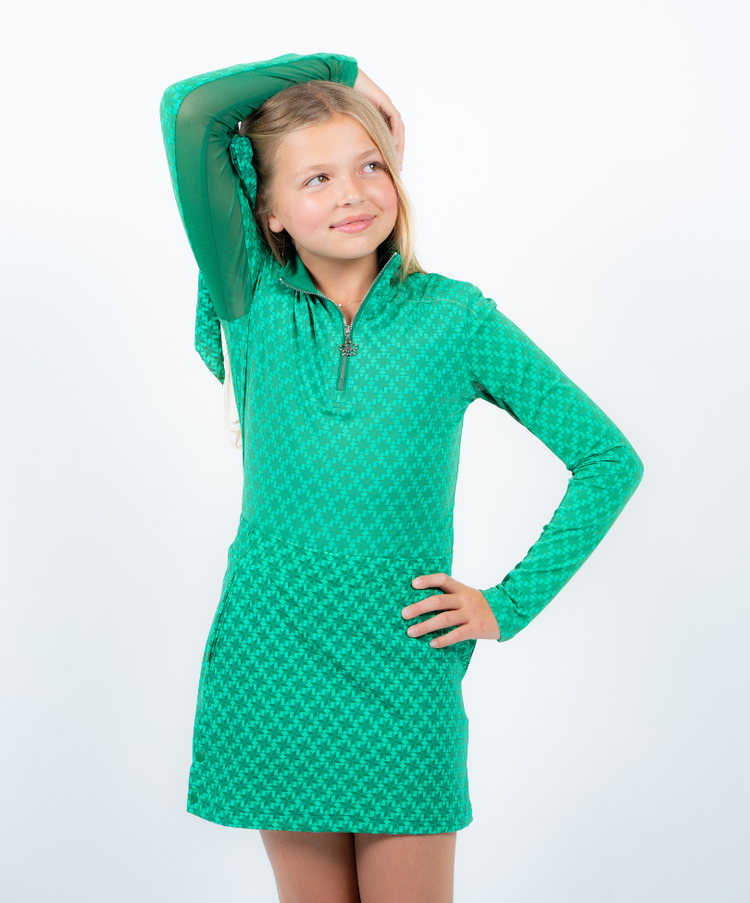 Unstoppable LS Shirt - Geometric Floral