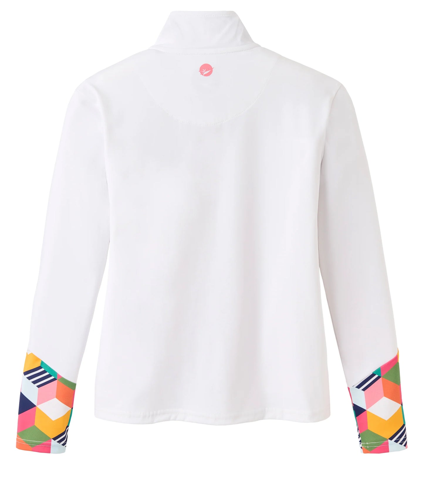 Birdie Vibes LS Shirt - White / Color Hex