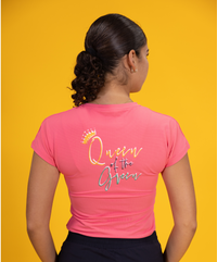 Queen Tee - Rose Pink