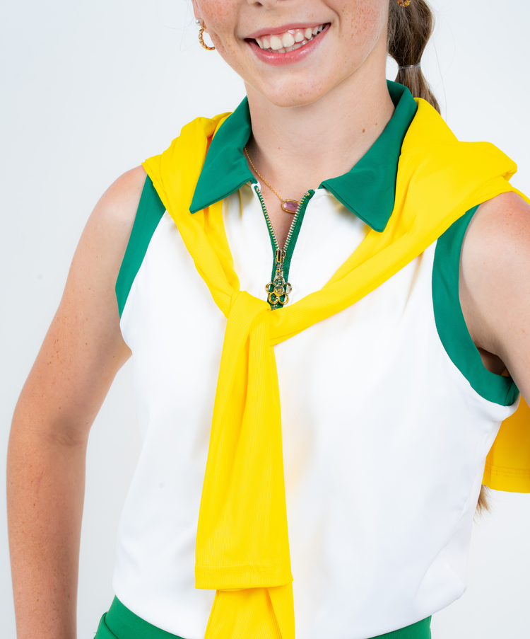 Birdie Vibes Sleeveless Polo