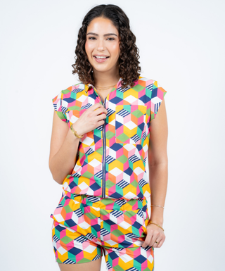 Girl Power Romper Women's - Color Hex