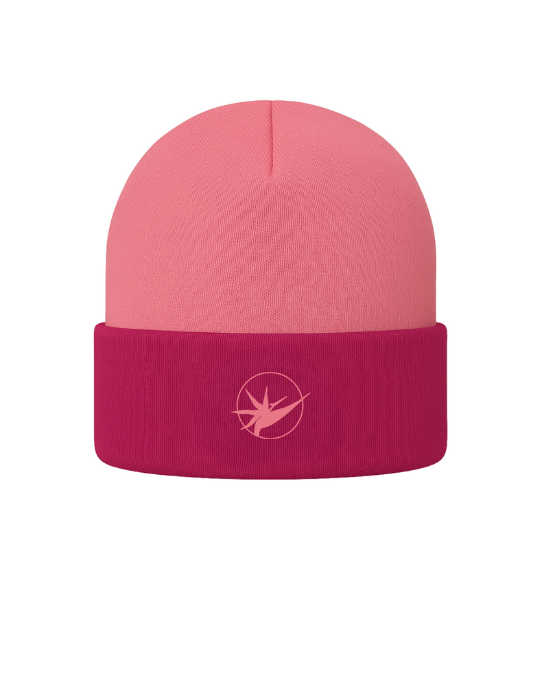 Double Beanie - Rose Pink / Magenta