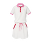 Magill Dress - White / Pink