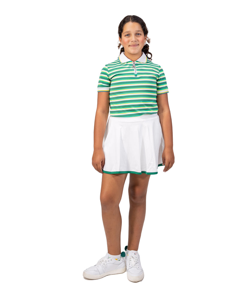 Golden Skort - White