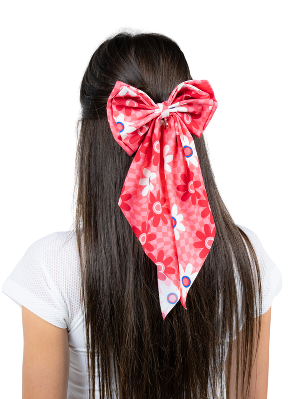 Big Bow - Pink Flowerchild Check