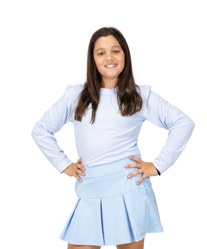 Amore Lightweight Top - Caro Blue
