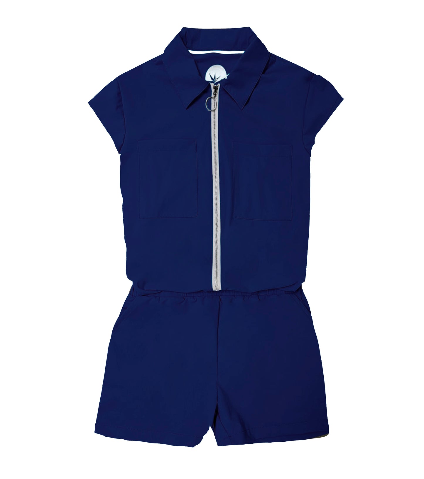 Girl Power Romper - Navy