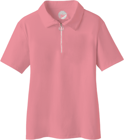 Girl Power Polo - Light Pink