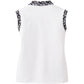 Hazy Sleeveless Polo - Daisy