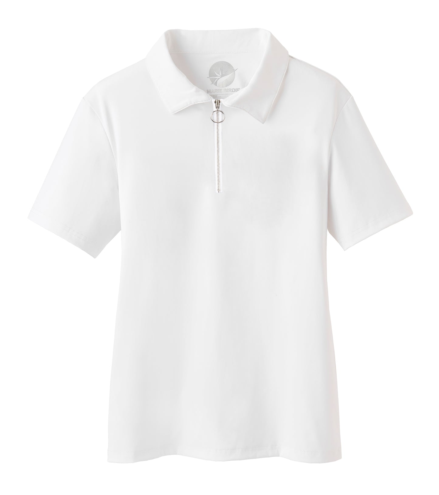 Girl Power Polo - White