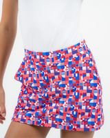 Alice Skort Red Mosaic 1