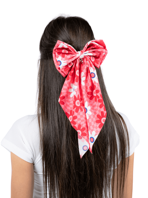 Big Bow - Pink Flowerchild Check