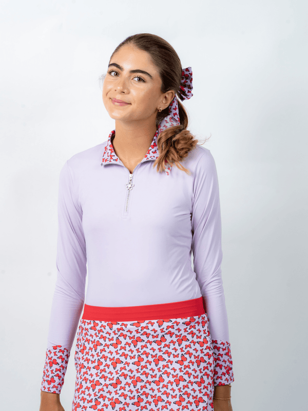 Birdie Vibes LS Shirt - Lilac / Bella