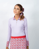 Birdie Vibes LS Shirt Women's - Lilac / BellaLong Sleeve Top