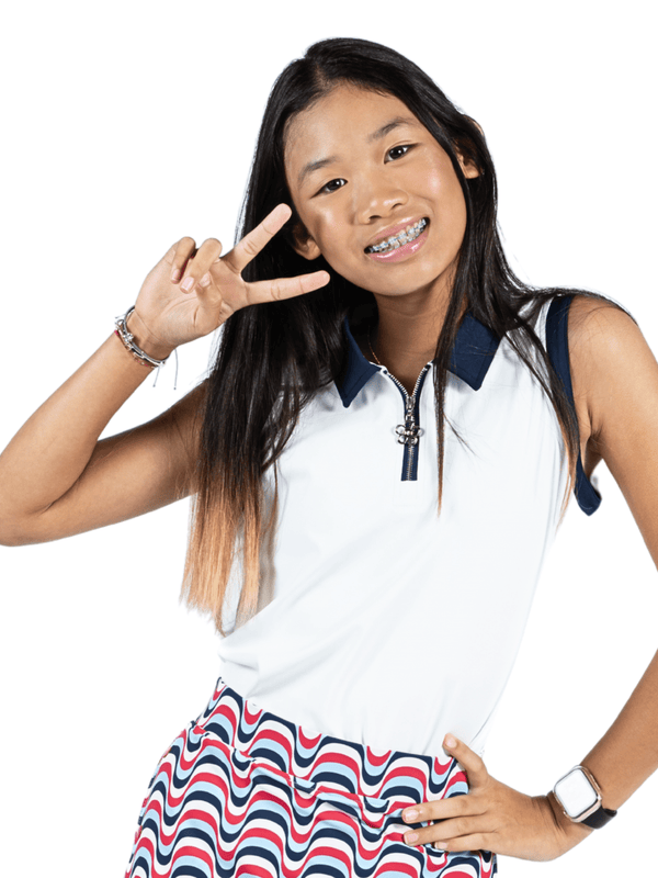 Birdie Vibes Sleeveless Polo