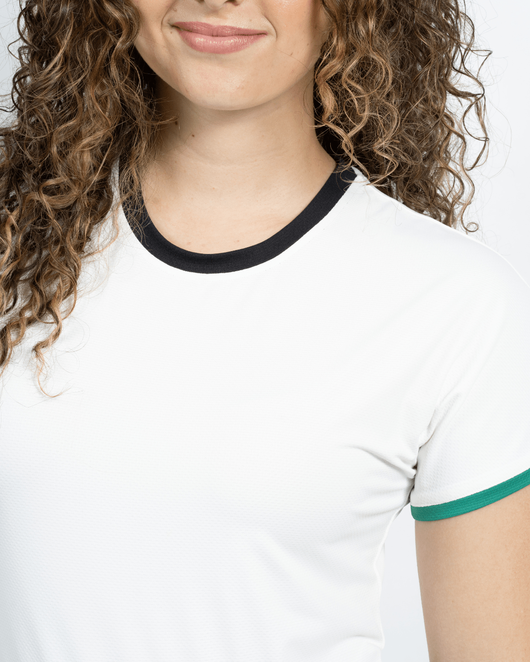 Bling Vibes Tee Women's - White / GreenT-Shirt