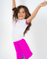 Bogey Free Polo Sprinkles — Girls' Golf Polo, styled view